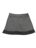 Golftini Houndstooth Black Skort Size XL - photo 2