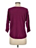 Chico's Purple Burgundy Pullover Sweater Size Med (1) - photo 2