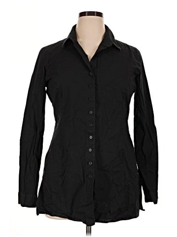 Moda International Long Sleeve Button-Down Shirt (view 1)