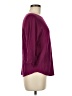 Chico's Purple Burgundy Pullover Sweater Size Med (1) - photo 4