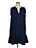 MICHAEL Michael Kors Blue Casual Dress Size XL - photo 1