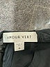 Amour Vert 100% Cotton Black 3/4 Sleeve Blouse Size M - photo 7