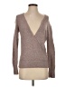 Madewell Gray Wrap-Front Pullover Sweater in Coziest Yarn Size XS - photo 1