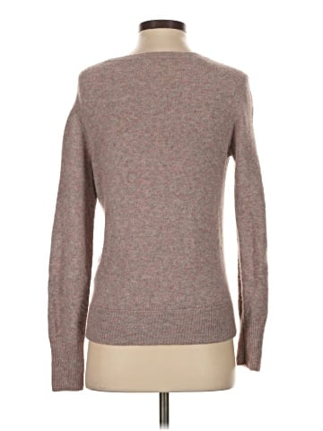 Madewell Wrap-Front Pullover Sweater in Coziest Yarn (view 2)