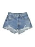 Levi's 100% Cotton Blue Denim Shorts Size 25 waist - photo 1