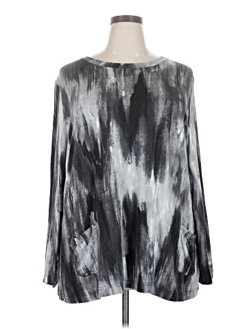 LOGO Long Sleeve Blouse (view 1)