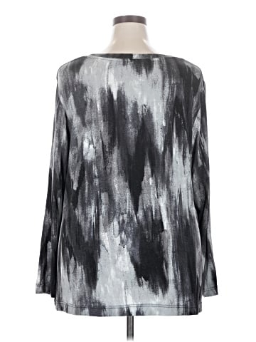 LOGO Long Sleeve Blouse (view 2)