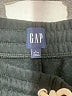 Gap Solid Black Track Pants Size Lg Petite - photo 7