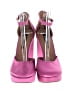 BCBGMAXAZRIA Color Block Pink Heels Size 8 1/2 - photo 2