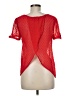 Pins and Needles Red Short Sleeve Top Size M - photo 2