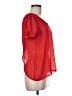 Pins and Needles Red Short Sleeve Top Size M - photo 4