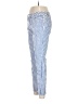 Tommy Hilfiger Checkered-gingham Blue Jeggings Size 8 - photo 5
