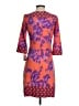 DM Donna Morgan Print Orange Cocktail Dress Size 4 - photo 2