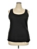 DressBarn 100% Polyester Black Tank Top Size 2X - photo 1