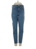 Topshop Solid Blue Jeans Size 30 waist (petite) - photo 1