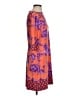 DM Donna Morgan Print Orange Cocktail Dress Size 4 - photo 4