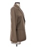 Lafayette 148 New York Solid Brown Wool Blazer Size 4 - photo 4