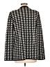 misook 100% Acrylic Houndstooth Black Cardigan Size L - photo 2
