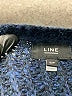 LINE Blue Pullover Sweater Size S - photo 7