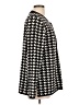 misook 100% Acrylic Houndstooth Black Cardigan Size L - photo 4