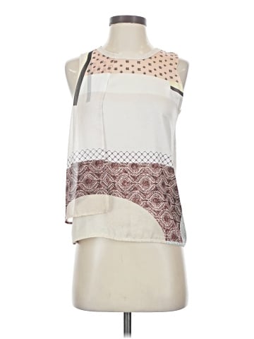 Zara W&B Collection Sleeveless Blouse (view 1)