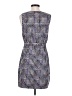 Bar III 100% Polyester Graphic Blue Casual Dress Size S - photo 2