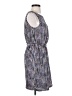 Bar III 100% Polyester Graphic Blue Casual Dress Size S - photo 4
