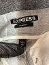 Express Plaid Gray Casual Pants Size 12 - photo 4
