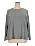 J.Jill 100% Pima Cotton Gray Pullover Sweater Size 3X - photo 1