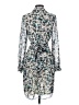 Julia Jordan 100% Polyester Print Teal Cocktail Dress Size 4 - photo 2
