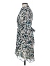 Julia Jordan 100% Polyester Print Teal Cocktail Dress Size 4 - photo 5
