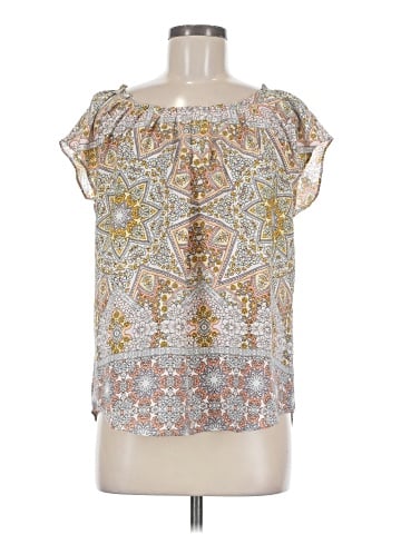 Lauren Conrad Short Sleeve Blouse (view 1)