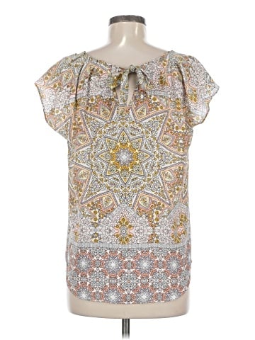 Lauren Conrad Short Sleeve Blouse (view 2)