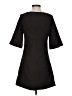 H&M 100% Polyester Solid Black Casual Dress Size S - photo 2
