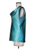 Worthington 100% Polyester Teal Sleeveless Blouse Size M - photo 5