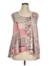Style&Co 100% Polyester Pink Sleeveless Blouse Size XL - photo 1