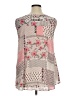 Style&Co 100% Polyester Pink Sleeveless Blouse Size XL - photo 2
