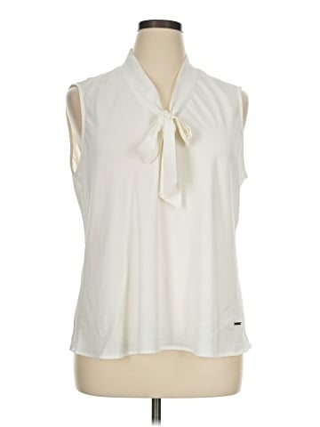 Anne Klein Sleeveless Blouse (view 1)