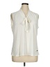 Anne Klein 100% Polyester Ivory Sleeveless Blouse Size XL - photo 1