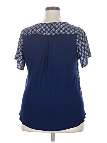 Tempted Hearts Short Sleeve Blouse (view 2)