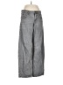 Wild Fable Houndstooth Gray Jeans Size 6 - photo 1