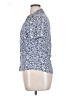 White Stuff Print Blue Short Sleeve Blouse Size 14 - photo 5