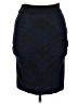 Diane von Furstenberg Argyle Blue Wool Skirt Size 14 - photo 1