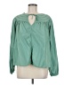 Universal Thread Green Long Sleeve Blouse Size M - photo 1