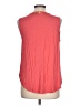 Papermoon Floral Orange Sleeveless Blouse Size L - photo 2