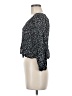 Japna Black 3/4 Sleeve Top Size M - photo 5