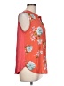 Papermoon Floral Orange Sleeveless Blouse Size L - photo 4