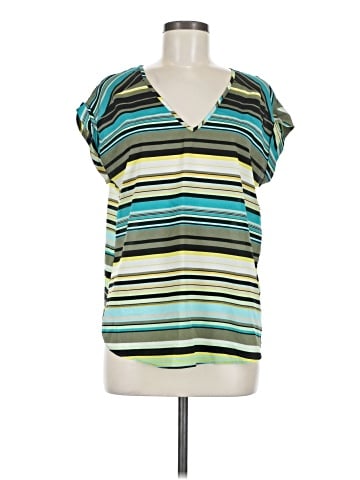 7th Avenue Design Studio New York & Company Short Sleeve Blouse (view 1)