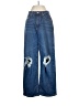 Wild Fable Hearts Blue Jeans Size 4r - photo 1