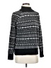 Lou & Grey Houndstooth Black Turtleneck Sweater Size XS - photo 1